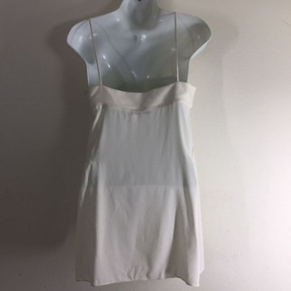 Helmut Lang Ecru Hi/Low Spaghetti Strap Ca… - Picture 11 of 15